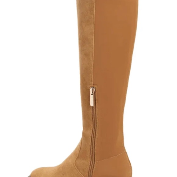 Cecelia stretch suede wedge boots new 7.5 265 - Picture 4 of 7